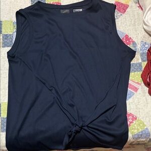 Lucky in Love Midnight Blue Tank Top